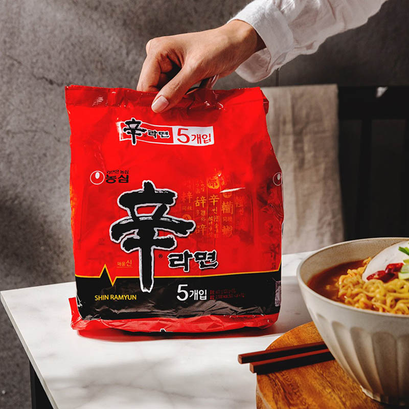 农心(nongshim)农心辛拉面方便面袋装辛辣安城汤面韩式速食泡面 农心