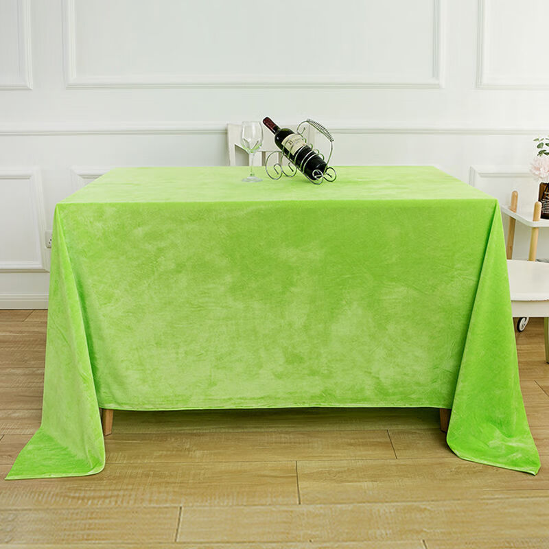 bpe会议桌布长条桌布优质绒布长方形结婚甜品台料沙发盖布金丝绒布料