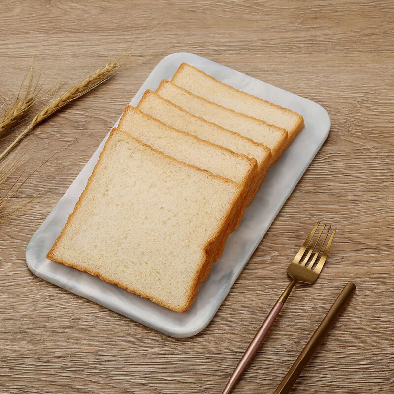 橙央奶全麦新鲜三食材专用切片吐司面包片营养早餐代餐商用土司 原味