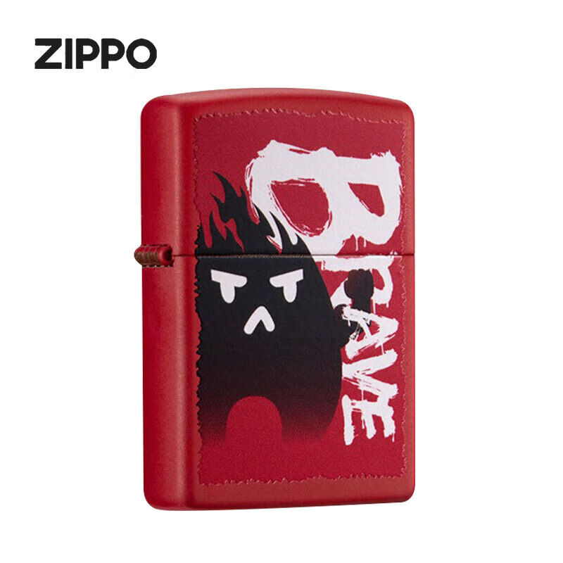 zippozippo无畏宝宝系列煤油打火机创意图案男友礼物 无畏宝宝【单机