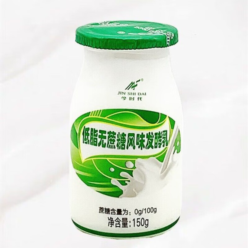 辉禄信今时代 无蔗糖风味发酵酸奶150克10瓶老北京特产早餐营养奶 150