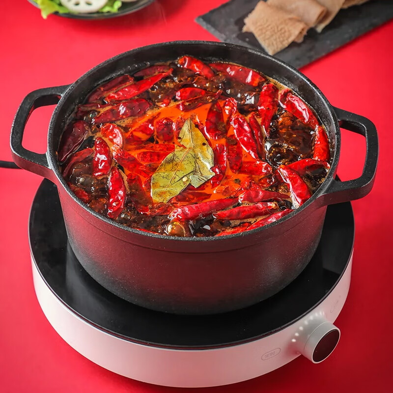 草原红太阳手工牛油麻辣火锅底料家用重庆老火锅底料小包装一人份 【已减13.8元】500g*3袋