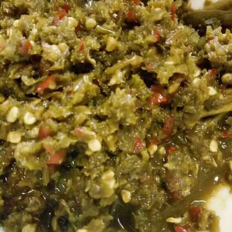 虎钢馋云南特产建水农家自制 泡椒 豇豆 羊奶菜  特制腌菜 咸菜 羊奶