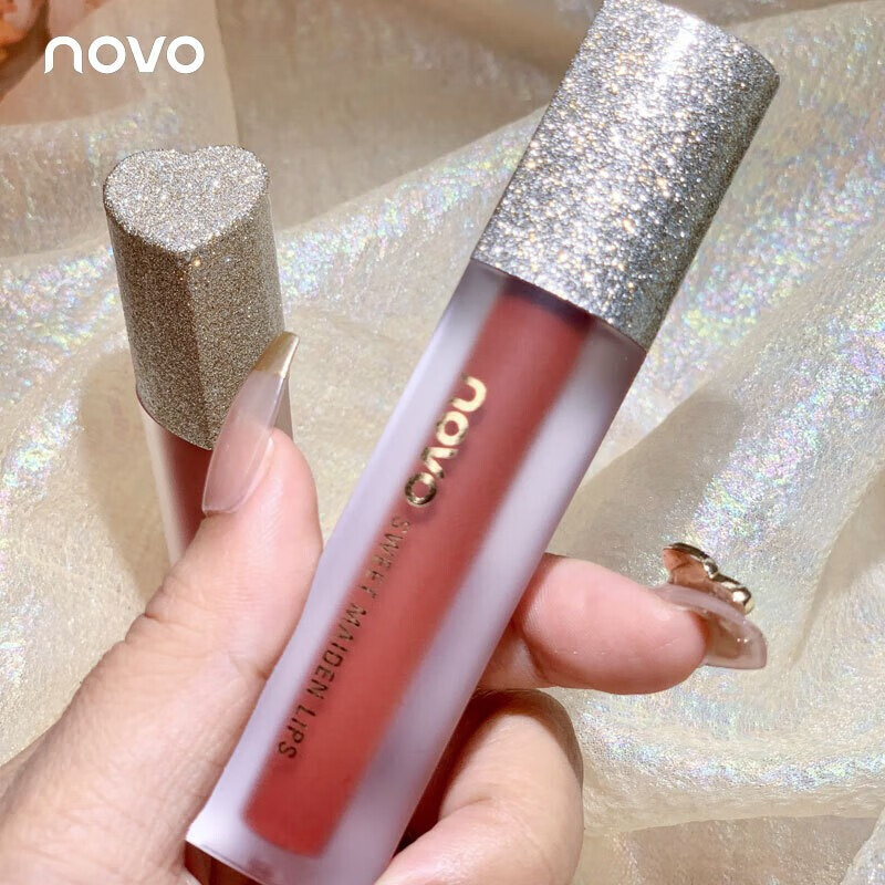 novo爱心空气唇釉唇泥丝绒雾面哑光学生款平价女法国小众品牌口红 21