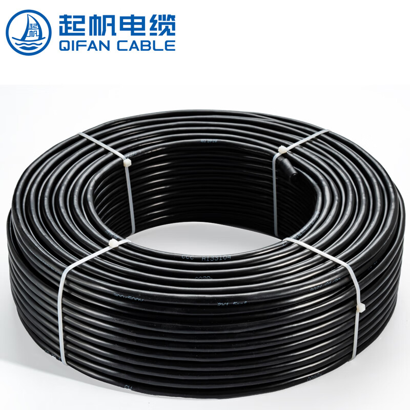 起帆(QIFAN)起帆電線RVVSP雙絞屏蔽線2芯0.511.52.54平方通訊線纜100米 RVVSP 2*0.3平方100米