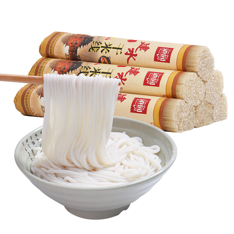 滇园干米线 云南特产蒙自过桥米线500g 方便速食米粉螺蛳粉速煮米粉