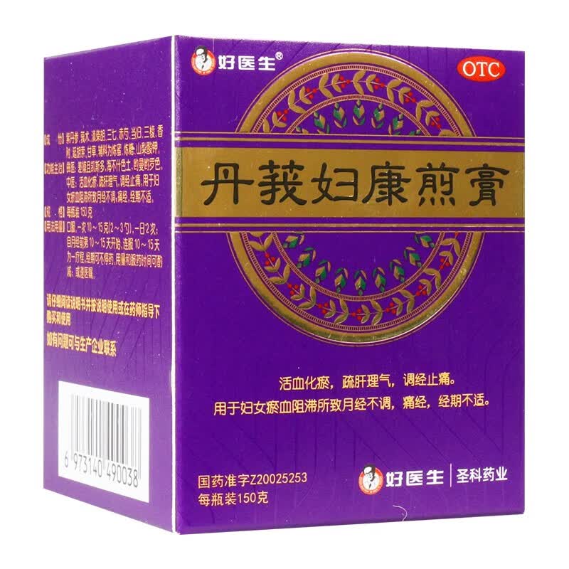 [好医生] 丹莪妇康煎膏 150g 1盒装