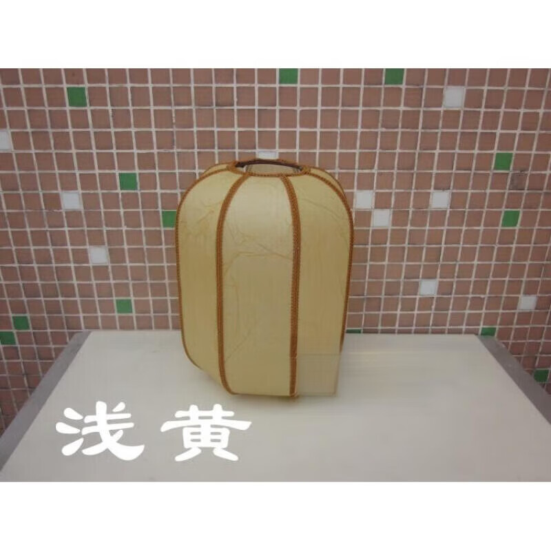哩嗹啰嗹羊皮纸灯罩台灯落地灯仿古灯笼吊灯古典羊皮灯复古怀旧pvc 浅