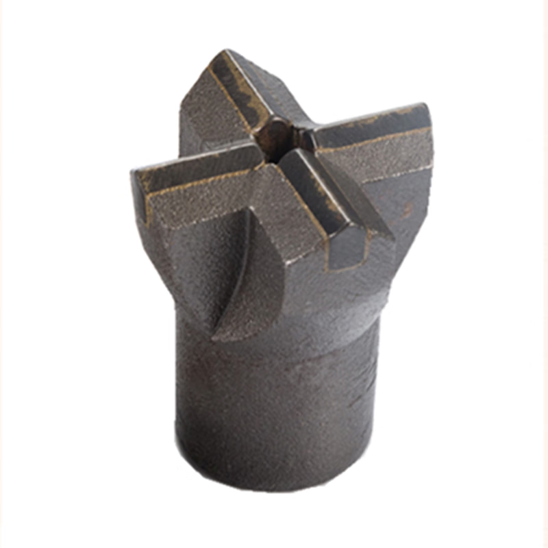 十字钻头一球齿普兰卡开宇开利硬合金采石钎头凿岩矿山风钻头 30十字