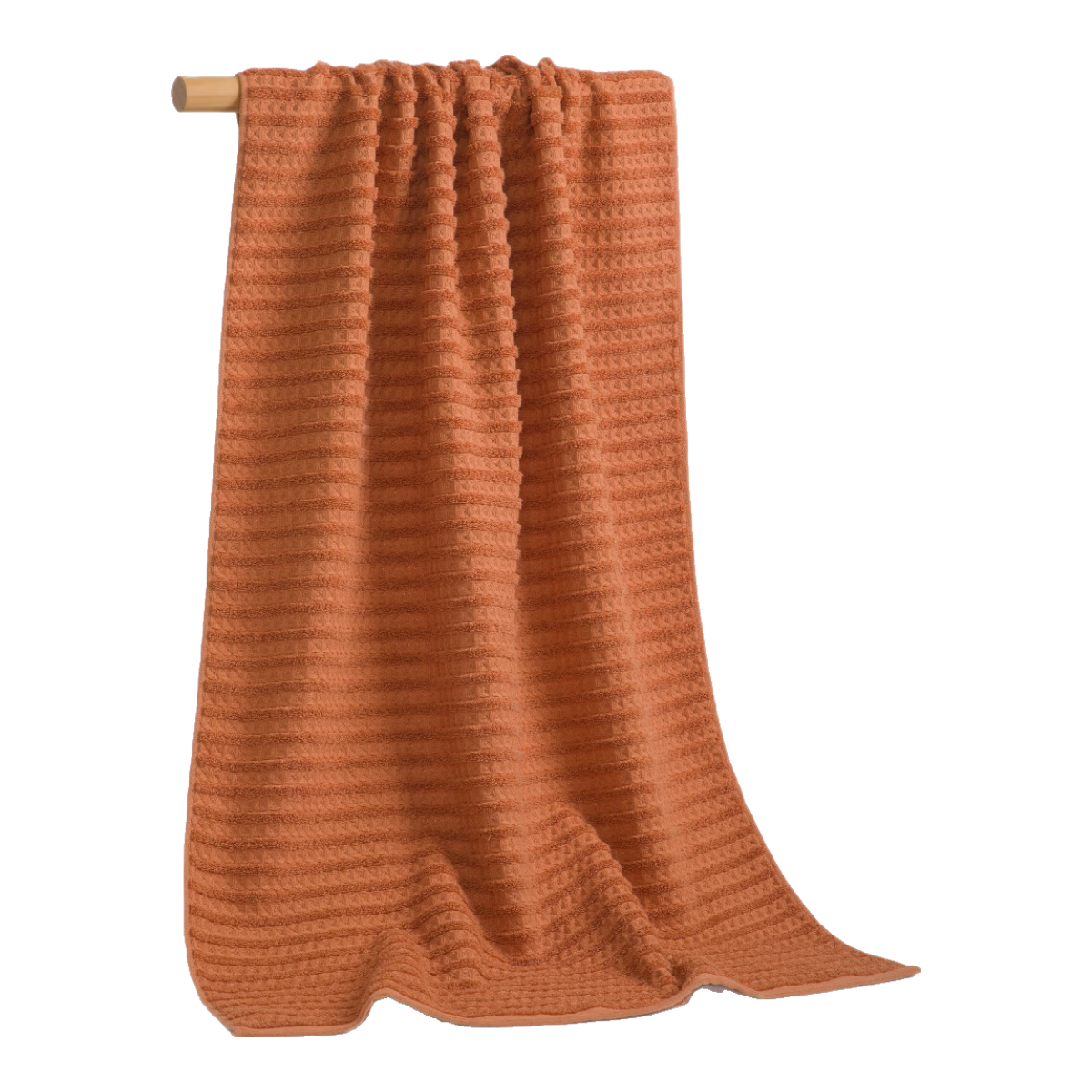 GGT浴巾纯棉男士成人吸收家用洗澡大毛巾裹女全棉速干 柿渋色