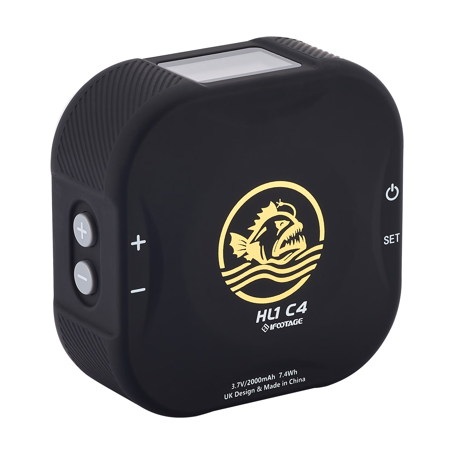 印迹(ifootage)安康鱼c4口袋灯太阳灯 全彩补光灯磁吸便携网红灯网