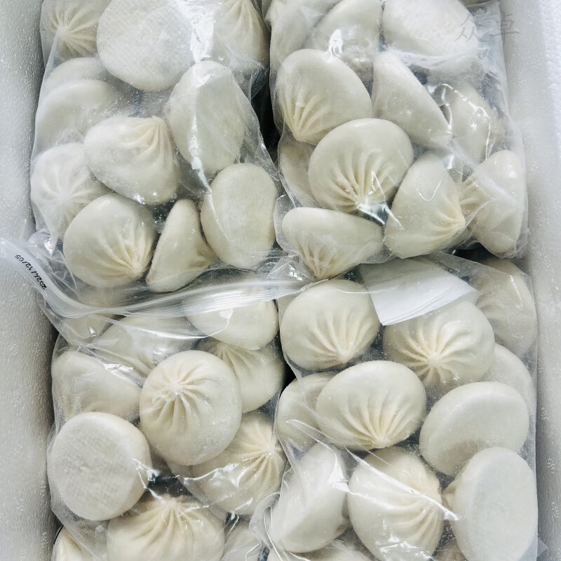 無錫灌湯小籠包周澄小籠包速凍熟食早餐湯商用700克20個(gè) 2袋 周澄無錫小籠湯包700克(20個(gè))