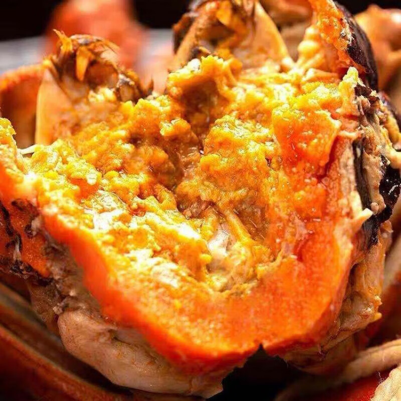 食怀花雕蟹大闸蟹花雕熟醉蟹花雕醉蟹香辣大闸蟹即食产品海鲜 花雕蟹