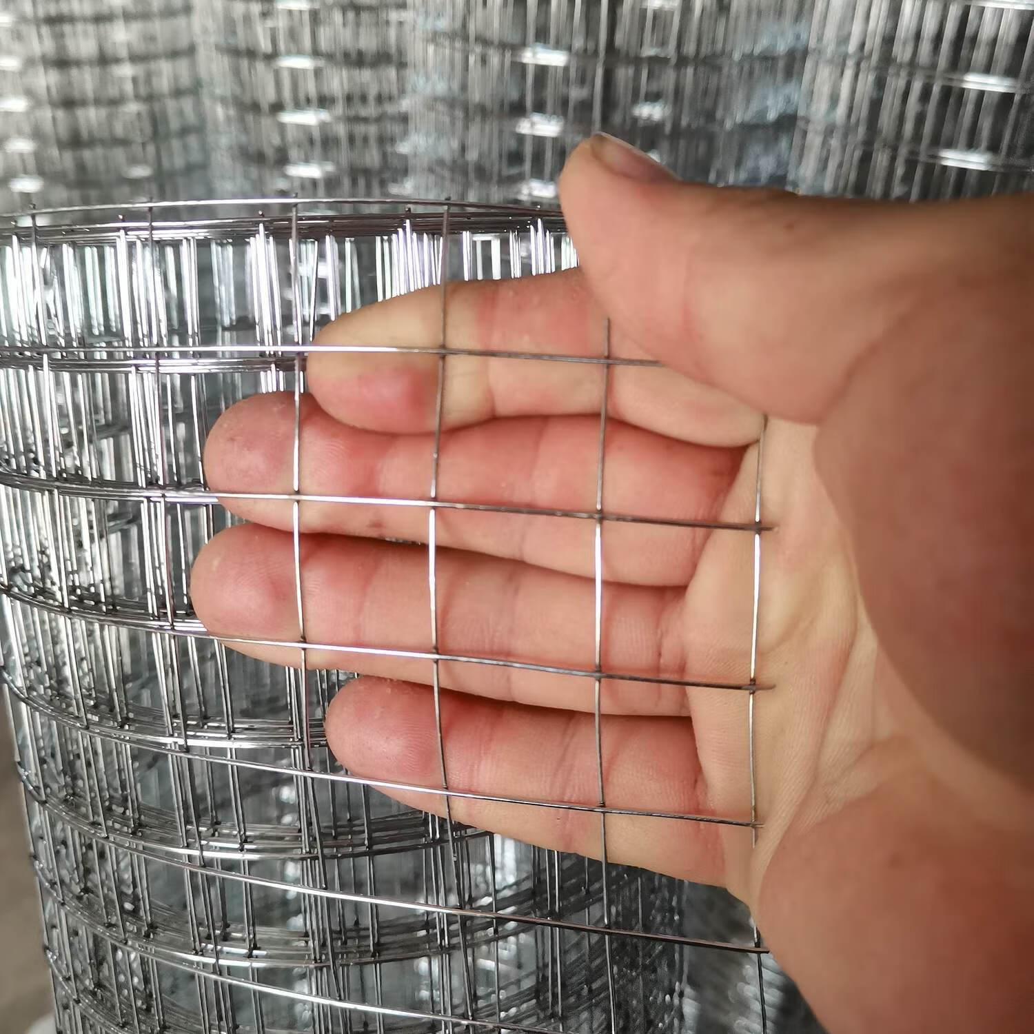 fancychic防锈镀锌钢丝网阳台防护防坠安全网防鼠防蛇小孔网格养鸡鸭