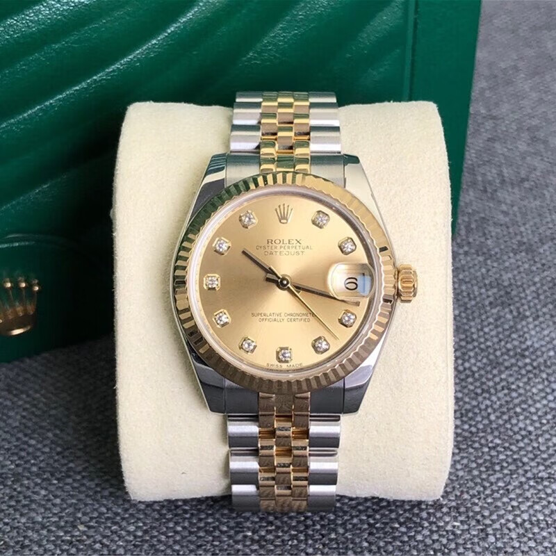 【二手99新】劳力士女表178273女装日志型系列间18k黄金女士自动机械