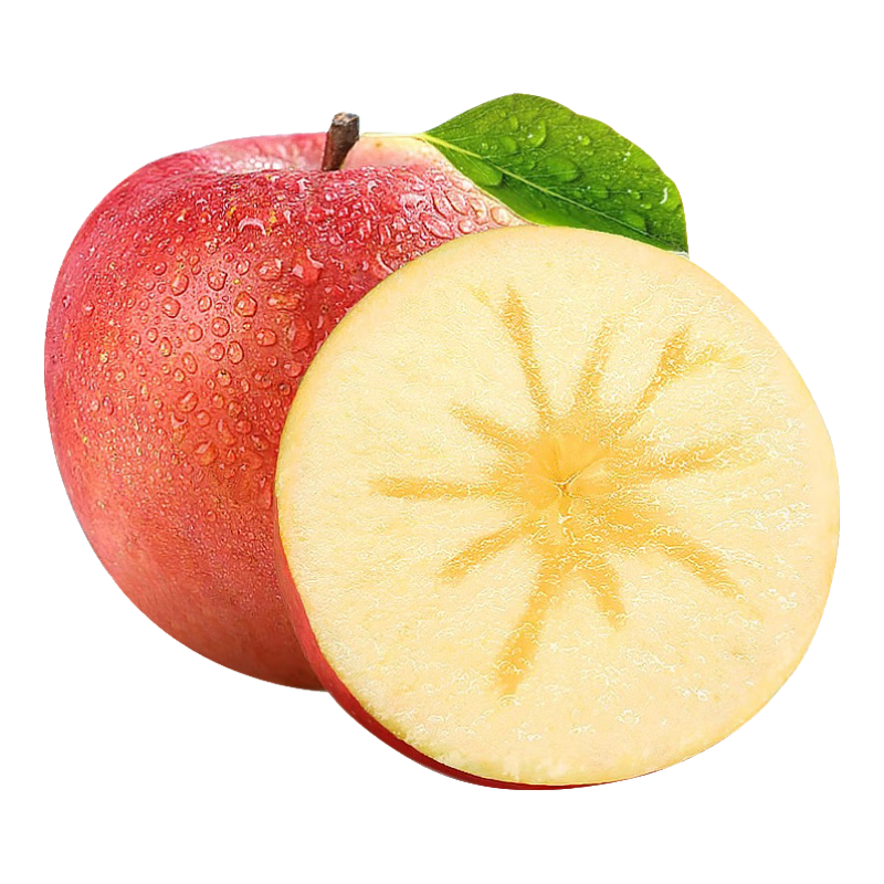 阿克苏苹果正宗新疆阿克苏冰糖心苹果当季应季新鲜时令水果整箱红富士丑苹果 带箱10斤单果75mm+净重8.5斤