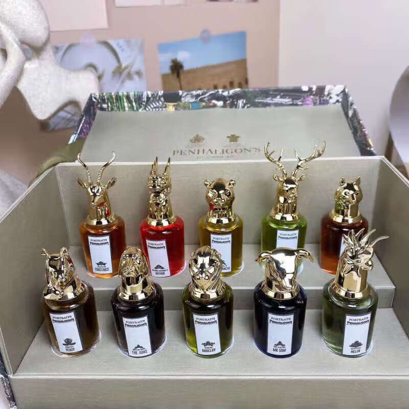 Penhaligon's潘海利根潘海利根潘海利根香水兽首十件套版10件套礼盒装正品