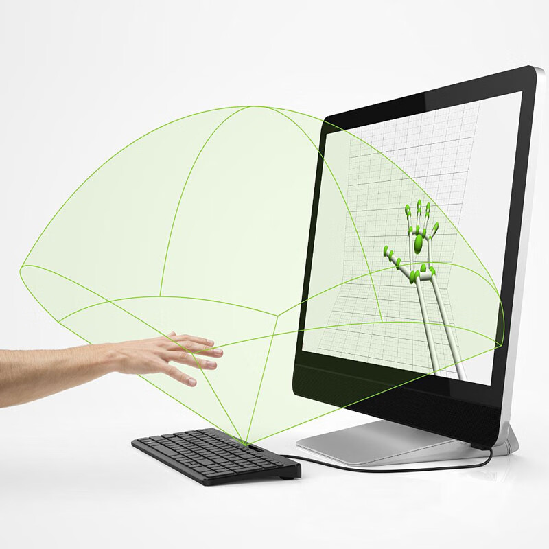 leap motion 厉动3d键盘手势体感控制器v3桌面支持二次开发 leap键盘