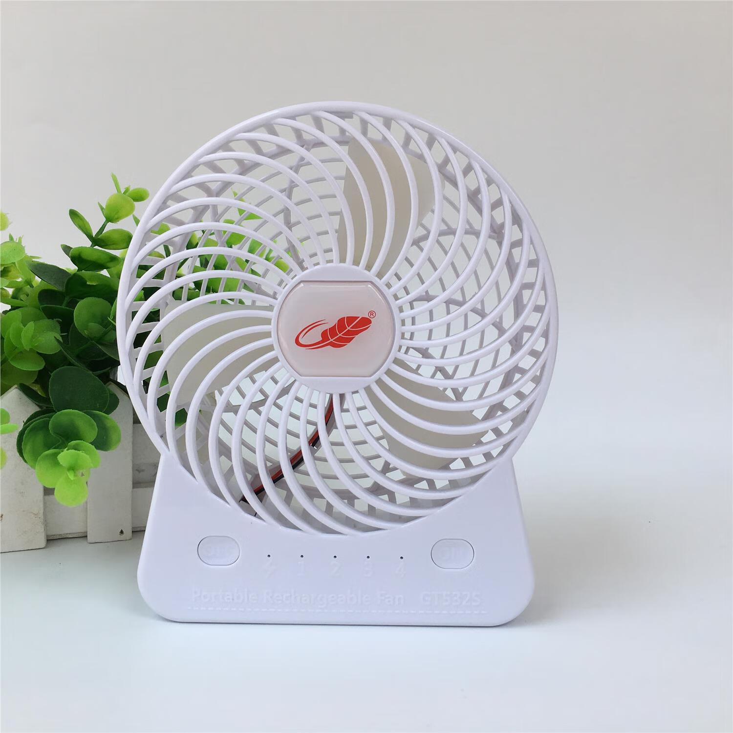 共田原装usb风扇f95b暴风版迷你充电随身小电扇学生宿舍锂电池大风力d