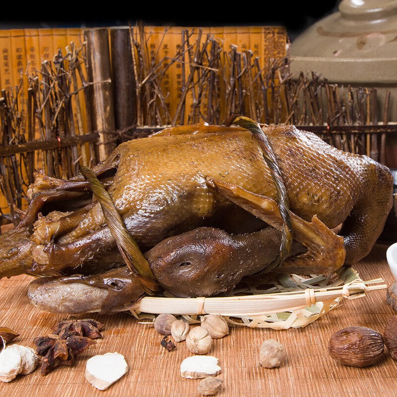 蜜叫苏州常熟杨园沙家浜特产大林爊味爊鸭原生态老鸭爊制盐水鸭卤味