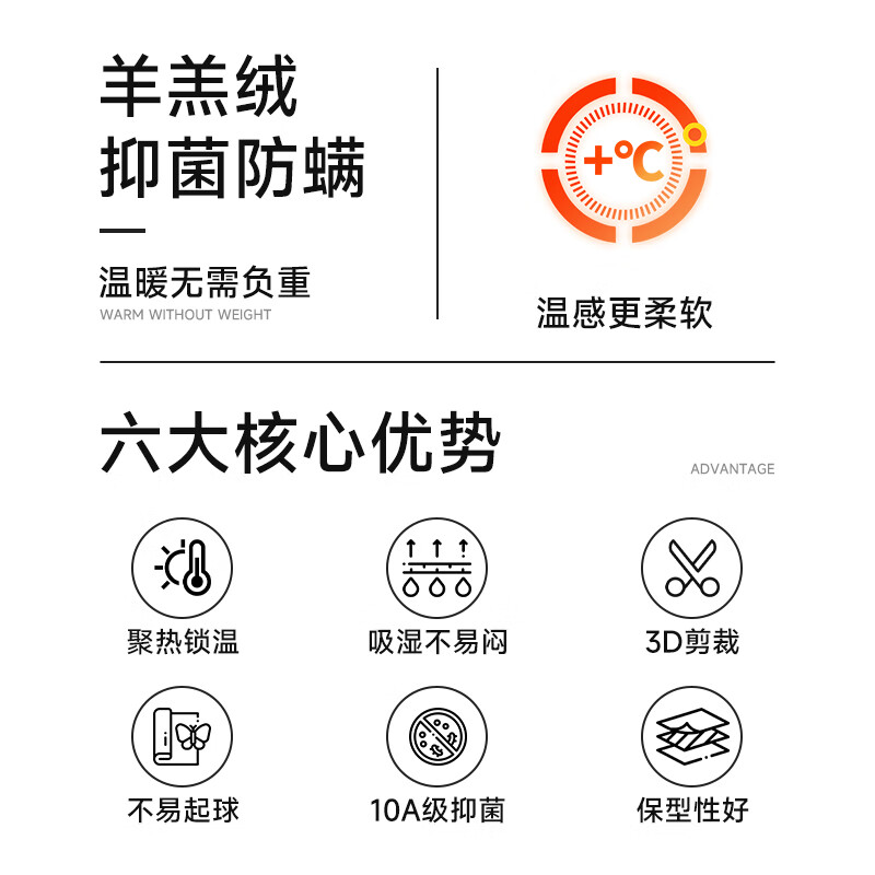 浪莎保暖裤女秋冬加绒加厚打底裤高腰羊羔绒秋裤2026新款可外穿长裤 香芋紫 【加绒加厚】 L 建议110-130斤