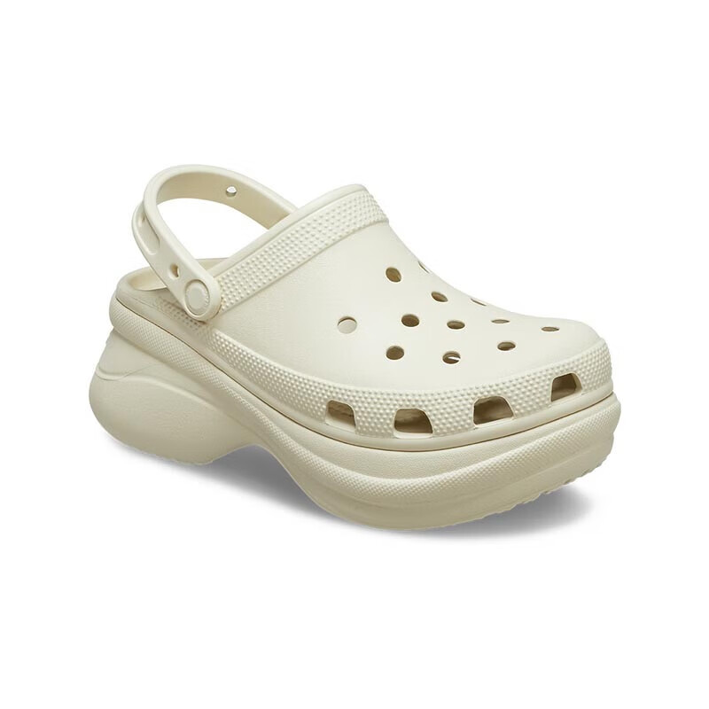 卡骆驰（CROCS）檀健次同款复古洞洞鞋女鞋厚底老爹鞋小鲸鱼洞洞鞋206302 骨白色-2Y2(含智必星) 35 (220mm)
