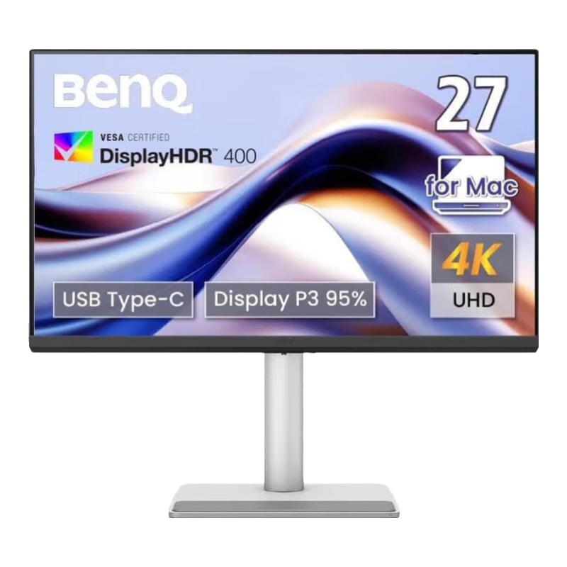 明基（BenQ）【日本直郵】明基MA270U/MA320U電腦顯示器 4KMac外接Type-c HDR護眼電腦屏幕減少藍(lán)光 MA270U【27英寸】