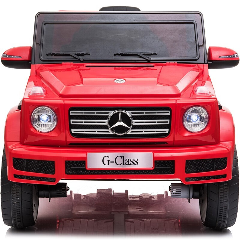 贝瑞佳儿童电动车四轮汽车奔驰大G遥控小孩玩具车可坐人双驱宝宝礼物