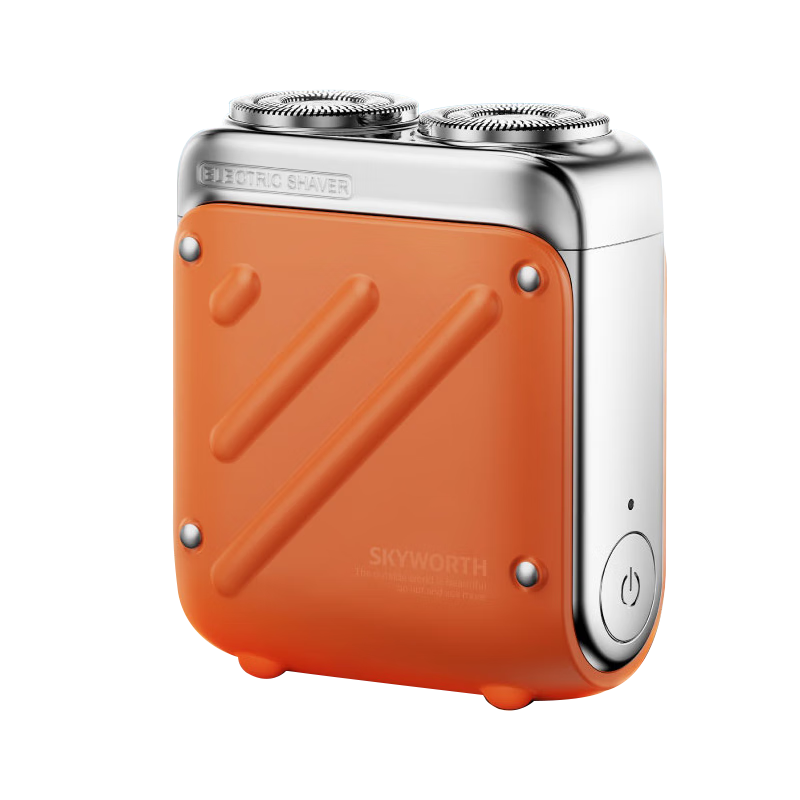 创维（Skyworth）行者剃须刀刮胡刀 电动男士迷你便携剃须刀小型刮胡刀剃须干净全身水洗送男友老公生日礼物德国