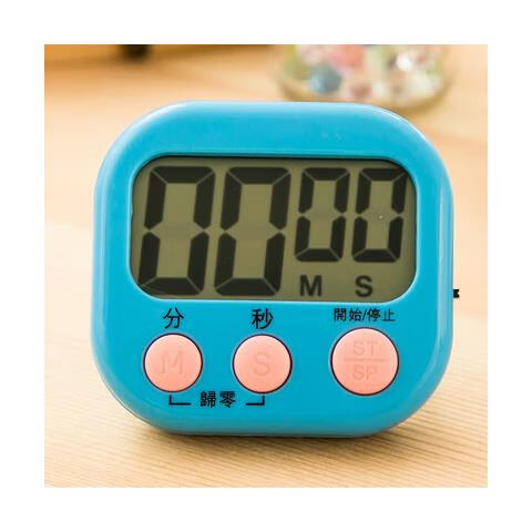 山头林村厨房定时报警器 厨房定时器烹饪烘焙计时器学生闹钟秒表记时