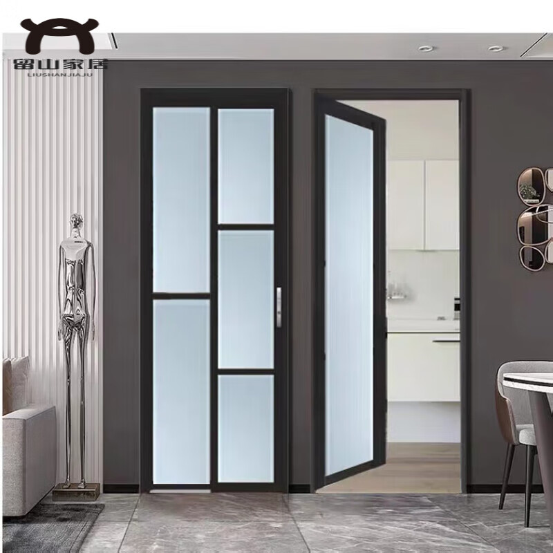 澳颜莱pt门推拉平开一体门 pd门推拉平开折叠一体门定制pt门卫生间门