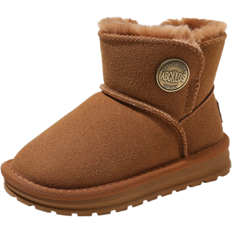 ���ڲ�����ABC KIDS��ͯѩ��ѥŮͯѥ�ӱ�ů��ѥ��ͯ����ѥ�Ӷ���ͯ��ѥ ���� �����䣩 32�� �ڳ�Լ20.7cm