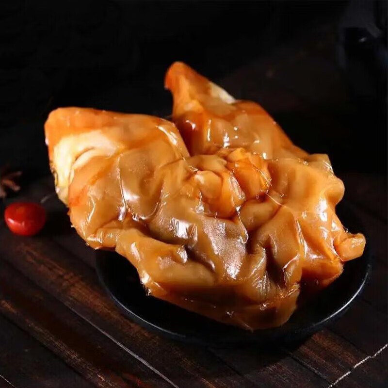 伊舜去骨带筋酱牛蹄牛蹄筋开袋即食熟食清真卤味牛蹄掌嚼劲筋道 酱牛蹄1500克