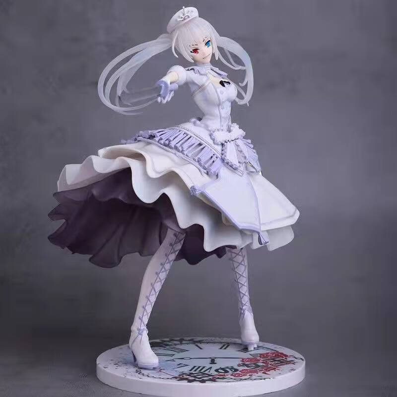 优质版 时崎狂三 白之女王 反转体 约会大作战 动漫手办模型摆件