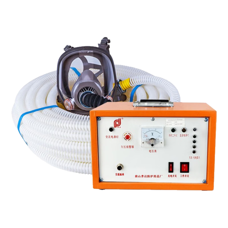 普達 電動送風(fēng)長管呼吸器 單雙多人有限空間作業(yè)連續(xù)送風(fēng) 帶蓄電池防爆呼吸機防塵 普達雙人20米送風(fēng)呼吸器帶蓄電池 標準