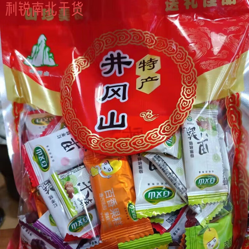 江西井冈山特产百丈山南酸枣糕百香果杨梅枸杞猕猴桃果糕小吃零食