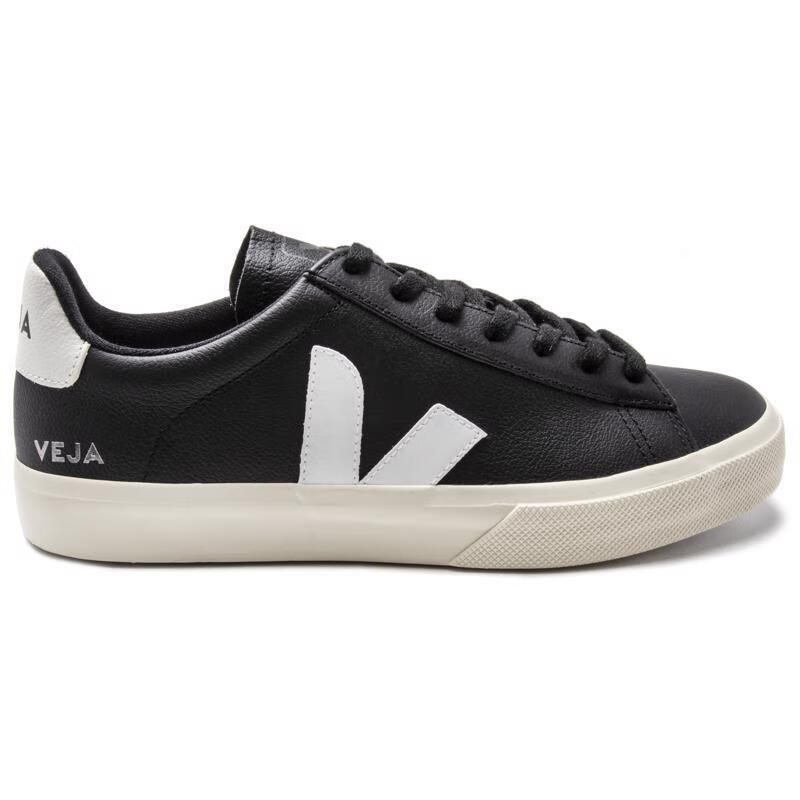 veja男士运动板鞋campo 皮革运动鞋时尚简约耐磨轻便舒适圆头低帮男鞋