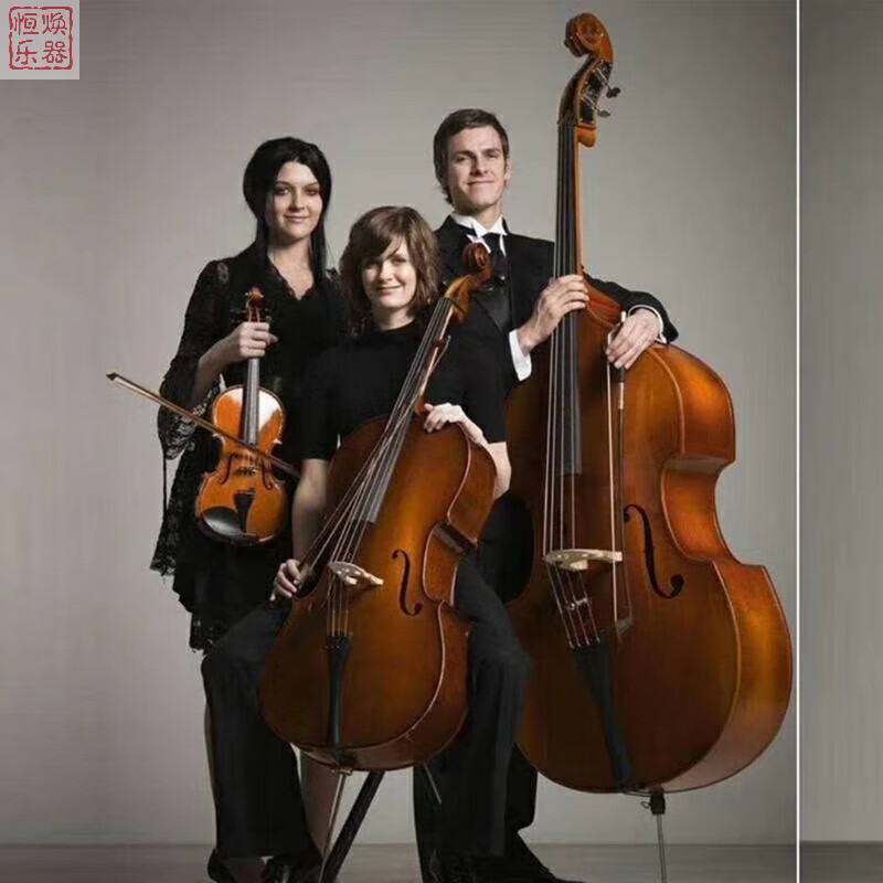 KHSKGIOIO浩成大贝司低音提琴倍大提琴低音大贝司大贝斯儿童成人 专业 3/.4大贝司-亚洲成人常用