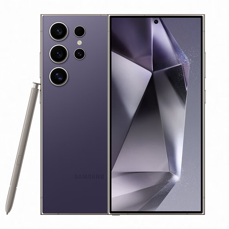 三星（SAMSUNG）Galaxy S24 Ultra AI手机 同声翻译 智能修图摄像 拍照手机 12GB+256GB 钛暮紫 游戏手机