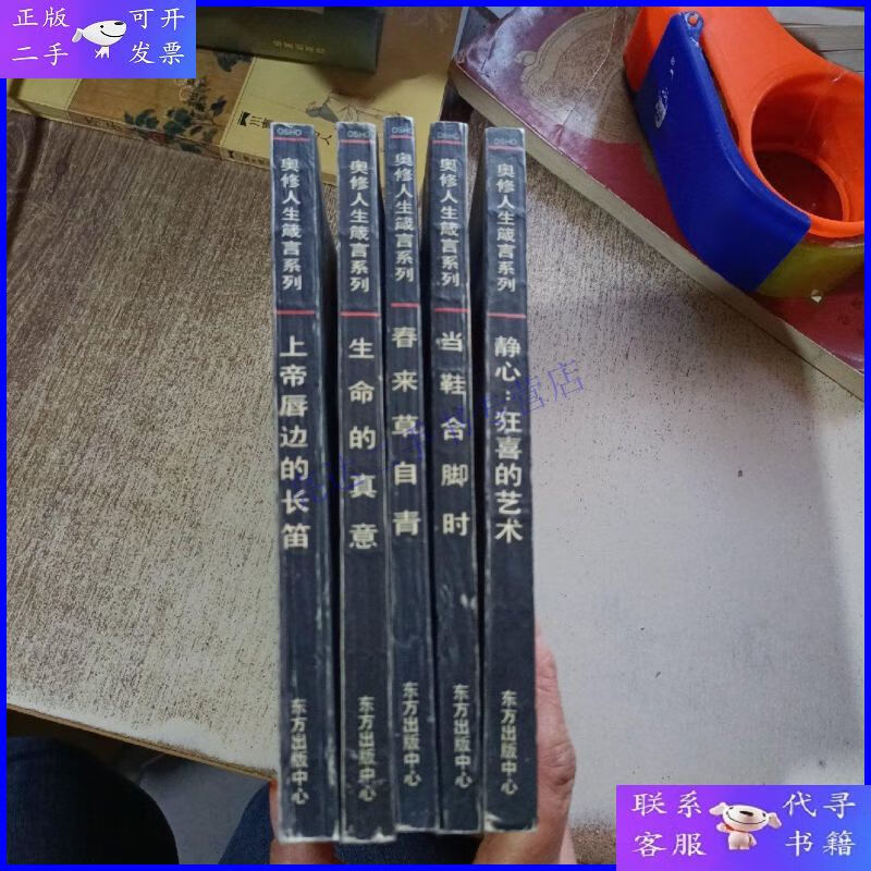 【二手9成新】当鞋合脚时,生命的真意,静心:狂喜的艺术,春来