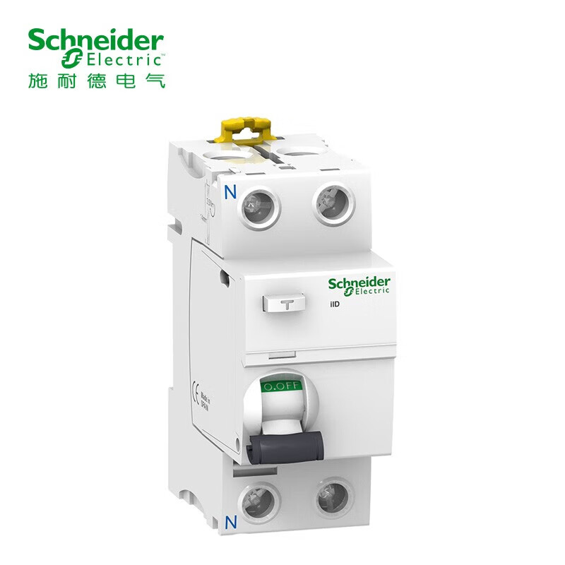 施耐德漏电保护开关 iid 2p 63a 30ma 电磁式 ac 230-240vac a9r52263