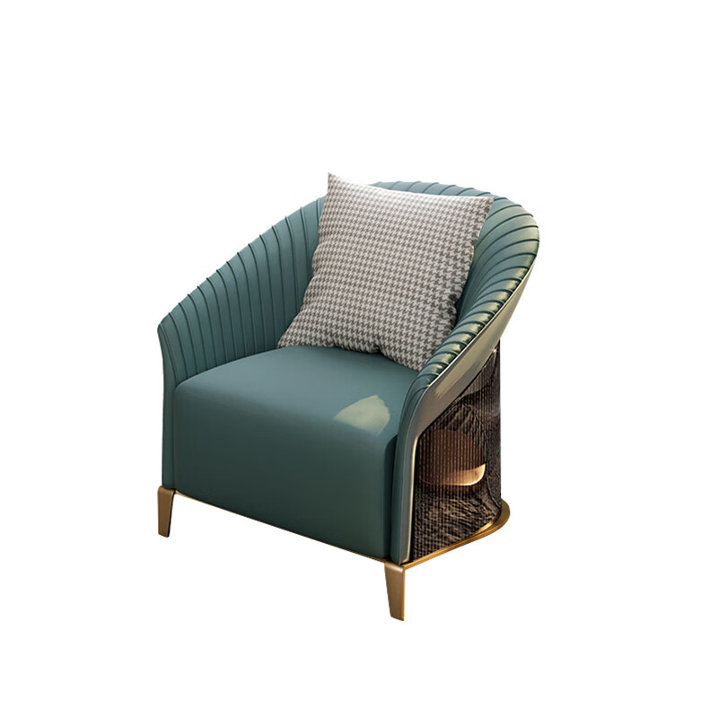 澳颜莱客厅沙发高端大气上档次意式后现代轻奢沙发高背实木头层真皮