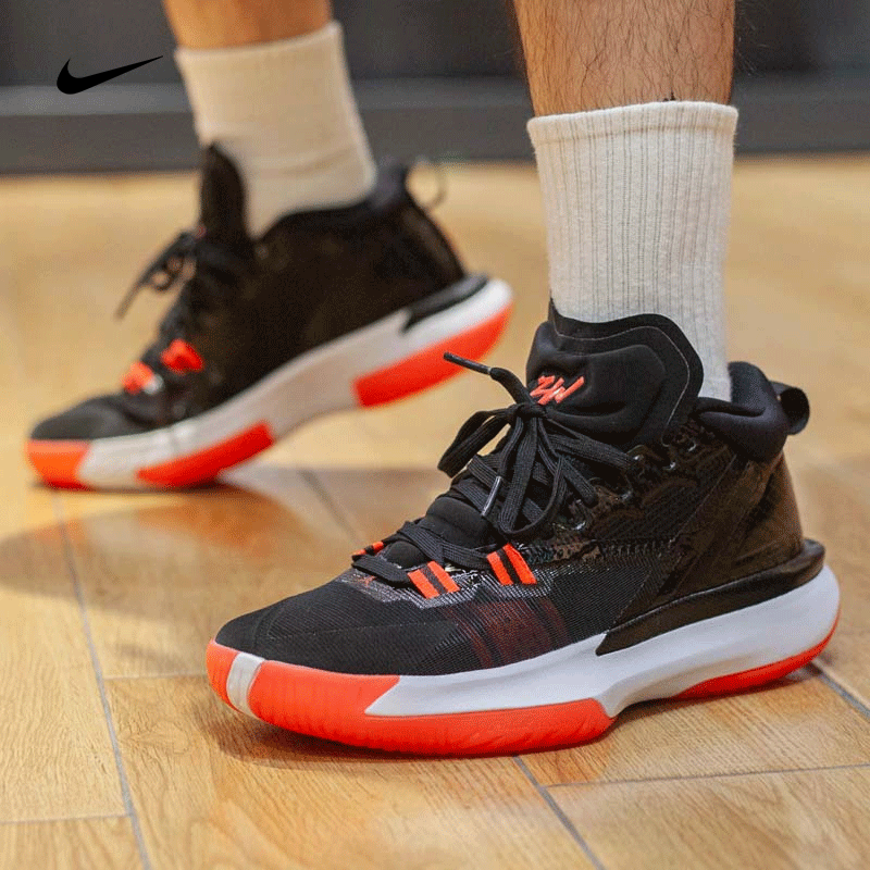 耐克(nike)篮球鞋男鞋2024春季新款jordanzion1实战训练百搭防滑缓震