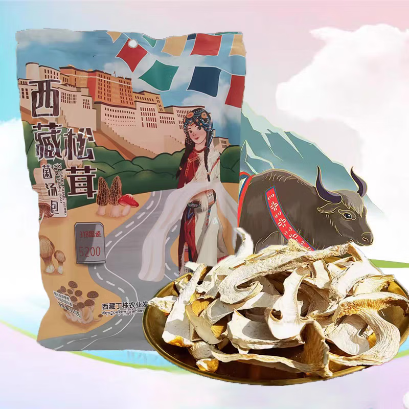 西藏松茸菌汤包菌菇汤料煲汤火锅底料菌菇汤料包 菌汤包 100g*5袋