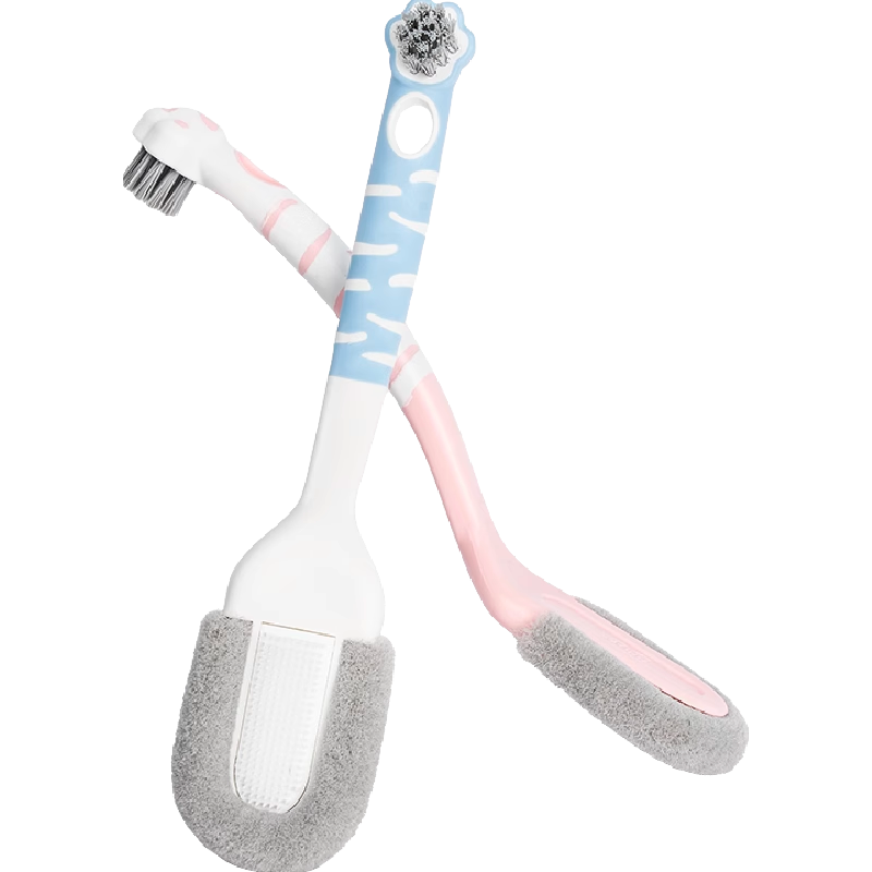 妙洁双效鞋刷1件装 颜色随机发货