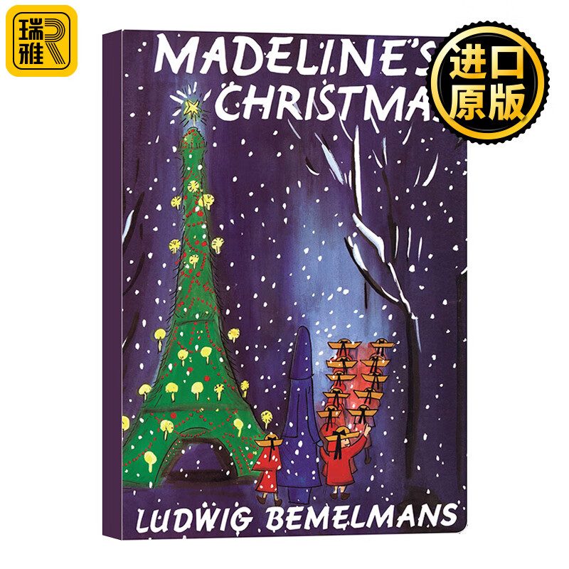进口原版 madelines christmas 玛德琳的圣诞节 儿童绘本 英文原版