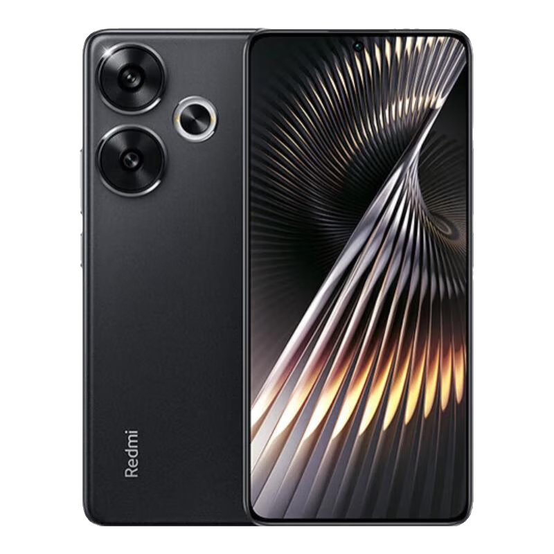 小米（MI）红米 Redmi Turbo3 第三代骁龙8s 小米澎湃OS 红米Redmi  Note Turbo 3 哈利波特版 红米5G手机 墨晶【turbo3】 12GB+256GB