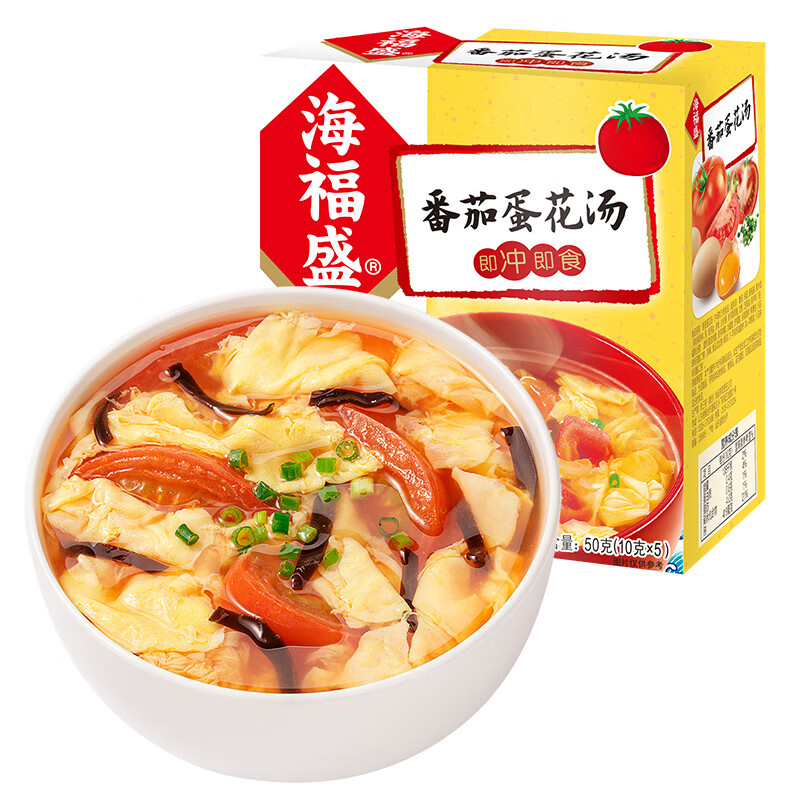 海福盛海福盛 方便速食汤 番茄蛋花汤 FD冻干汤 速溶汤 1