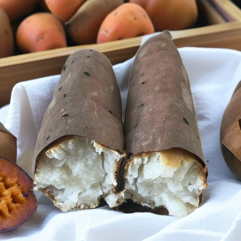 古寨山山东牛奶哈蜜冰糖薯白心红沙地软糯香甜烤地瓜番薯中果 净重4.5斤严选装