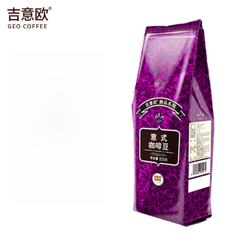 吉意歐GEO醇品藍山風(fēng)味咖啡豆500g阿拉比卡中烘手沖口感均衡 意式咖啡豆(鎮店之寶)